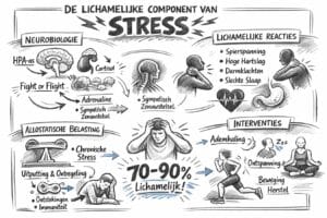 De lichamelijke component van stress