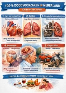 stress en de dood